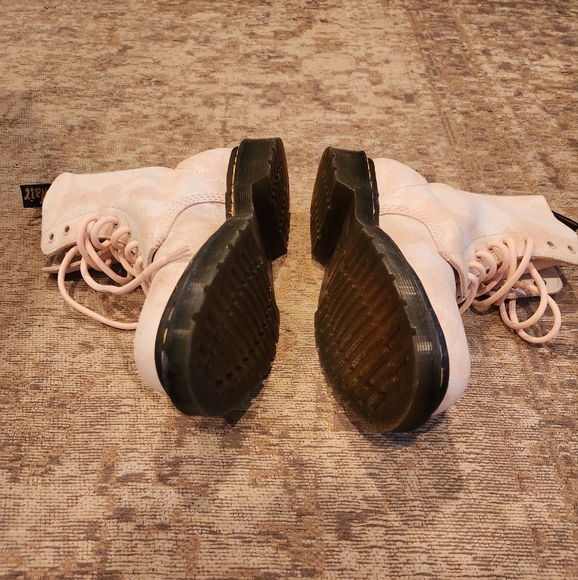 Pink Tie Dye Dr. Martens 9 Women - Picture 2 of 9